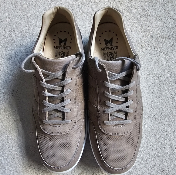 Mephisto Runoff Air-Jet System leather shoes sneakers Men's size 10.5 lace up - Picture 7 of 14